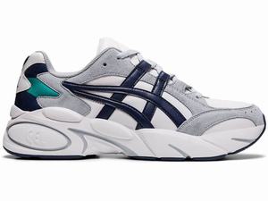 Zapatillas Asics GEL-BND Hombre Azul Marino Blancas | DPZU-76904