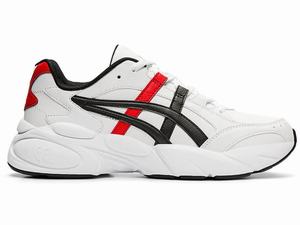 Zapatillas Asics GEL-BND Hombre Blancas Rojas | ANSR-41028