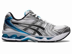 Zapatillas Asics GEL-KAYANO 14 Hombre Blancas Azules | NBSA-80251