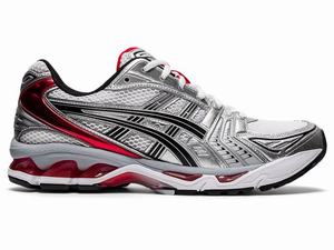 Zapatillas Asics GEL-KAYANO 14 Hombre Blancas Rojas | WUGD-73258