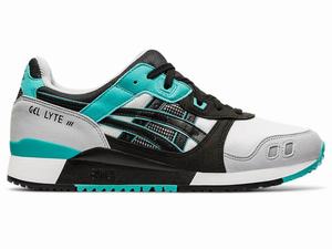 Zapatillas Asics GEL-LYTE III OG Hombre Negras Blancas | PHQX-53627