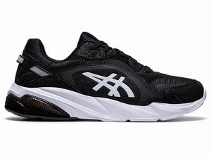 Zapatillas Asics GEL-MIQRUM Hombre Negras Blancas | RPAV-94065