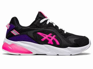 Zapatillas Asics GEL-MIQRUM Mujer Negras Rosas | IDEA-91420