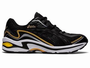 Zapatillas Asics GEL-PRELEUS Hombre Negras Doradas | GMZV-69853