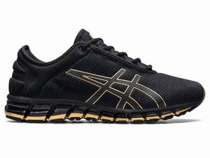 Zapatillas Asics GEL-QUANTUM 180 3 MX Hombre Negras Doradas | GUVB-09753