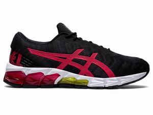 Zapatillas Asics GEL-QUANTUM 180 5 Hombre Negras Rojas | ADHG-30489