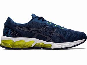 Zapatillas Asics GEL-QUANTUM 180 5 Hombre Azul Marino Blancas | QVMB-59123