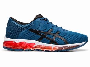 Zapatillas Asics GEL-QUANTUM 360 5 Mujer Negras Azules | DPVN-81732