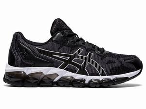 Zapatillas Asics GEL-QUANTUM 360 6 Hombre Gris Oscuro Negras | MOYV-60817