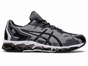 Zapatillas Asics GEL-QUANTUM 360 6 Hombre Negras Blancas | YSIQ-81254