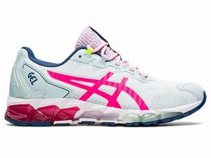 Zapatillas Asics GEL-QUANTUM 360 6 Mujer Turquesa Claro Rosas | HUVM-86102