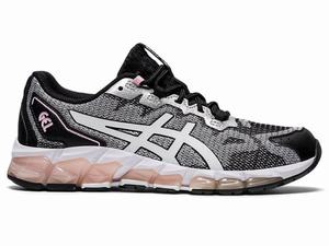 Zapatillas Asics GEL-QUANTUM 360 6 Mujer Negras Blancas | RDQO-81049