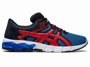 Zapatillas Asics GEL-QUANTUM 90 2 Hombre Azules Rojas | RFCD-70956