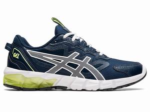 Zapatillas Asics GEL-QUANTUM 90 3 Mujer Blancas Azules | HMGC-91350