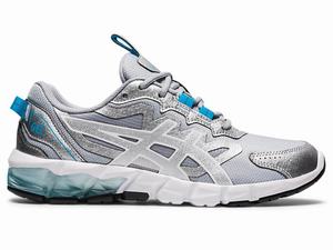 Zapatillas Asics GEL-QUANTUM 90 3 Mujer Plateadas Azules | UZPW-09512