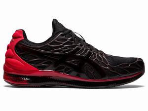 Zapatillas Asics GEL-QUANTUM INFINITY 2 Hombre Negras Rojas | PTAD-21759