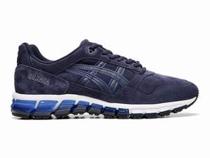 Zapatillas Asics GEL-SAGA 180 Hombre Negras Azules Oscuro | OXUV-76583