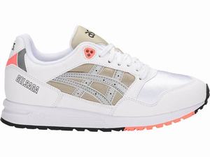 Zapatillas Asics GEL-SAGA Mujer Kaki Plateadas | JNIP-87162