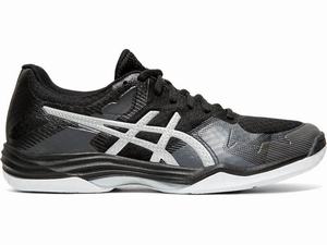 Zapatillas Asics GEL-TACTIC 2 Mujer Negras Plateadas | TDAS-15084