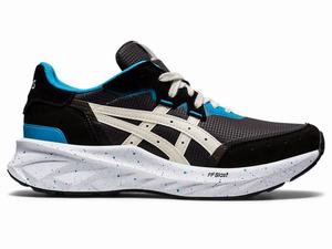 Zapatillas Asics TARTHER BLAST Mujer Negras Azules | LXTF-36490