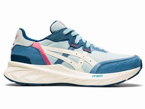 Zapatillas Asics TARTHER BLAST Mujer Turquesa Claro Blancas | AHKS-40823