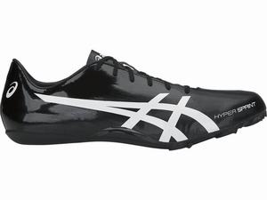 Zapatillas Pista Asics Hyper Sprint 7 Hombre Negras Blancas | AUEV-39715