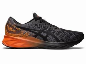 Zapatillas Running Asics DYNABLAST Hombre Negras Naranjas | COND-37902