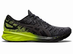 Zapatillas Running Asics DYNABLAST Hombre Negras Verde Claro | ZMRO-41097