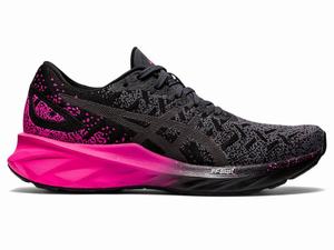 Zapatillas Running Asics DYNABLAST Mujer Negras Rosas | VQRE-32480