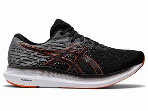 Zapatillas Running Asics EVORIDE 2 Hombre Negras Doradas Naranjas | AFQK-03467