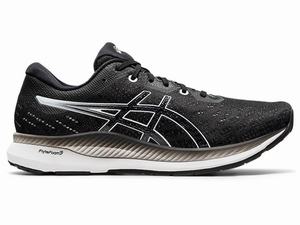 Zapatillas Running Asics EvoRide Mujer Negras Blancas | RQTZ-50264