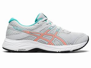 Zapatillas Running Asics GEL-CONTEND 6 (D) Mujer Naranjas Coral | IGQE-09675