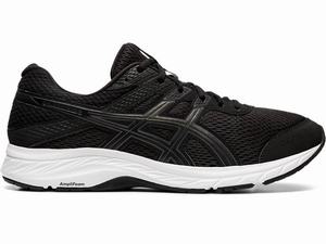 Zapatillas Running Asics GEL-CONTEND 6 Hombre Negras Gris | ESNV-94623