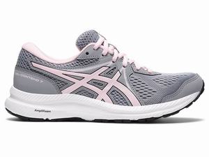 Zapatillas Running Asics GEL-CONTEND 7 (D) Mujer Rosas | RUXZ-63704