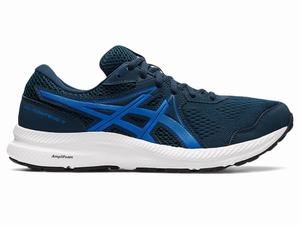 Zapatillas Running Asics GEL-CONTEND 7 Hombre Azules | LUOP-08152