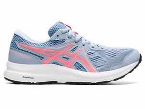 Zapatillas Running Asics GEL-CONTEND 7 Mujer Coral | TXAK-87916