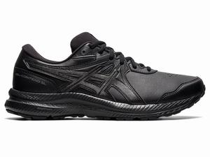 Zapatillas Running Asics GEL-CONTEND WALKER Hombre Negras | ITCV-83012