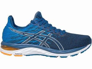 Zapatillas Running Asics GEL-CUMULUS 21 Hombre Blancas Azules | YCSK-72683