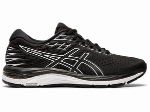 Zapatillas Running Asics GEL-CUMULUS 21 Mujer Negras Blancas | YMQI-71426