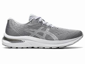 Zapatillas Running Asics GEL-CUMULUS 22 Mujer Blancas Gris | UJFZ-32684