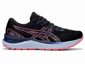 Zapatillas Running Asics GEL-CUMULUS 23 Mujer Negras Coral | ARMW-25846