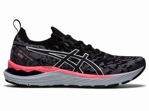 Zapatillas Running Asics GEL-CUMULUS 23 MK Mujer Negras Gris | ARNH-97856