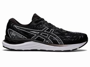 Zapatillas Running Asics GEL-CUMULUS 23 Hombre Negras Blancas | EMAY-39865