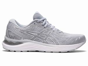 Zapatillas Running Asics GEL-CUMULUS 23 Mujer Blancas Gris | JSRO-49532