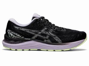 Zapatillas Running Asics GEL-CUMULUS 23 Mujer Negras Gris | SMKL-34925