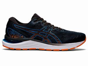 Zapatillas Running Asics GEL-CUMULUS 23 Hombre Negras Azules | YFNZ-27014