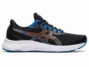 Zapatillas Running Asics GEL-EXCITE 8 Hombre Negras Doradas Naranjas | LNAD-23196