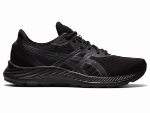 Zapatillas Running Asics GEL-EXCITE 8 Hombre Negras Gris | XCRO-53429