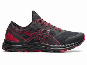 Zapatillas Running Asics GEL-EXCITE TRAIL Hombre Gris Rojas | WBHS-49712