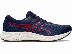 Zapatillas Running Asics GEL-Excite 7 Hombre Azul Marino Rojas | WGLP-06534